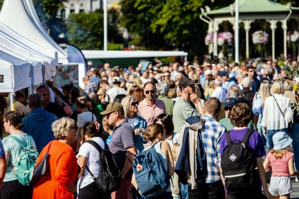 Sprer kunnskap om sjømat på Bergen Matfestival