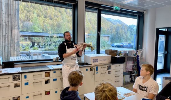 Rekordmange skoleklasser fikk sjømat på timeplanen