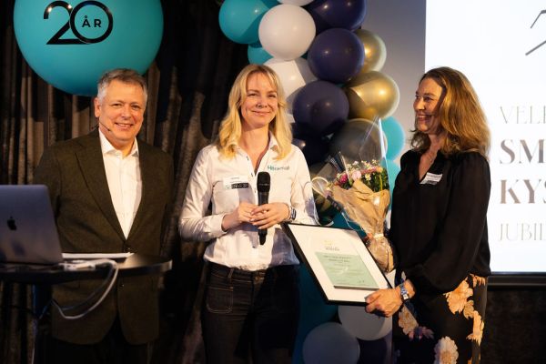 Tre sterke prisvinnere under jubileumskonferansen i Bergen